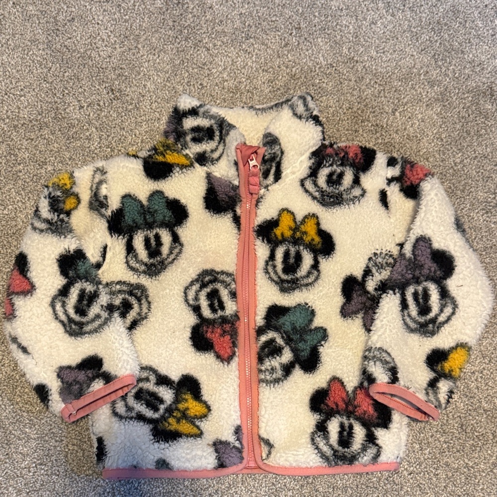 Disney Minnie Mouse high-pile fleece jacket by Jumping Beans